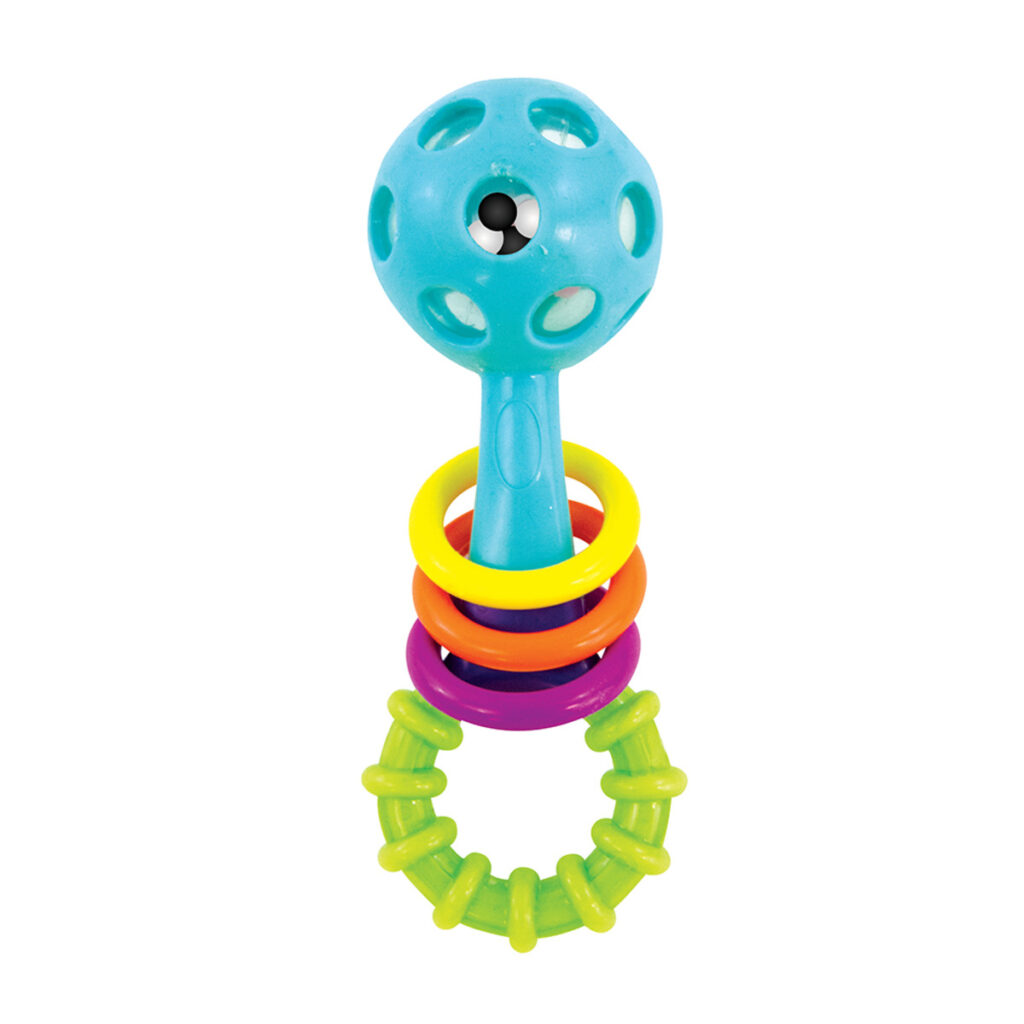 Sassy Peek-a-Boo Beads Rattle