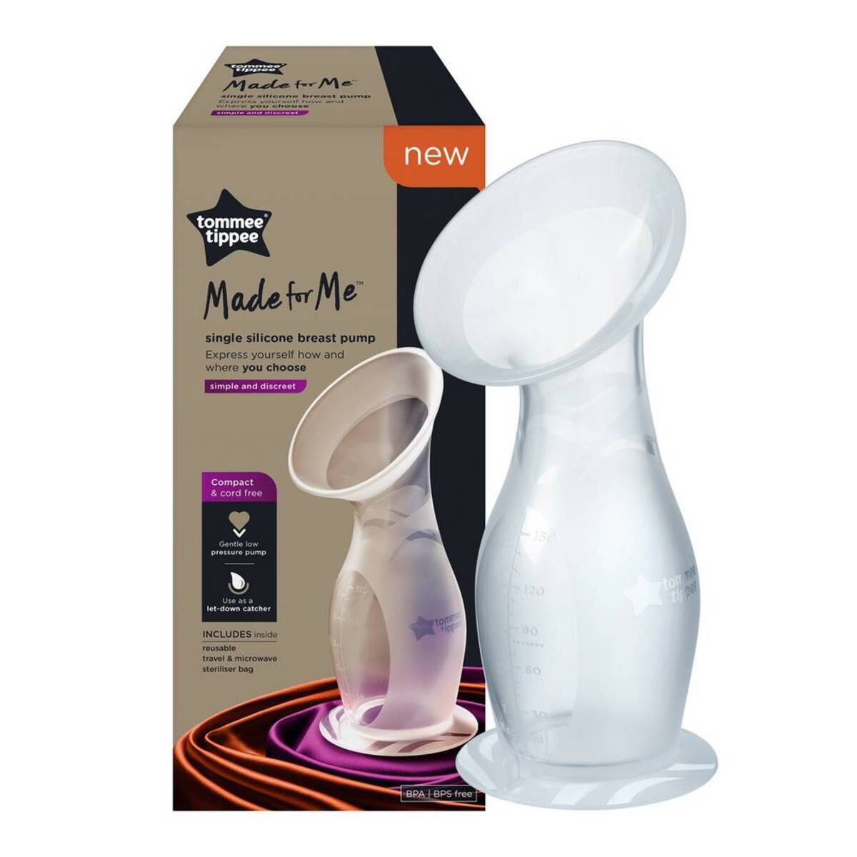 Tommee Tippee Made For Me Silicone Breast Pump