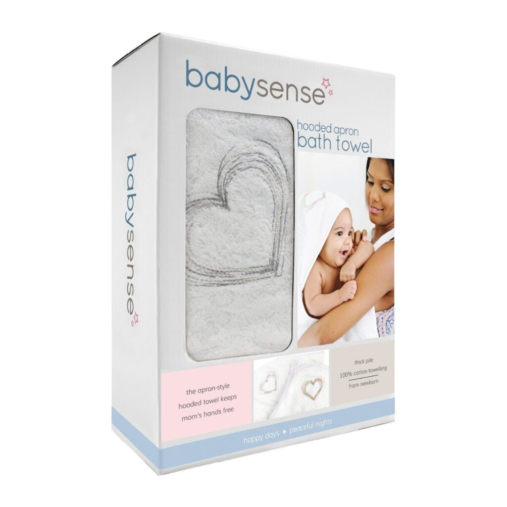 BabySense Apron Bath Towel