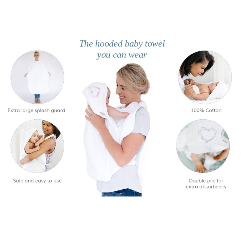 BabySense Apron Bath Towel