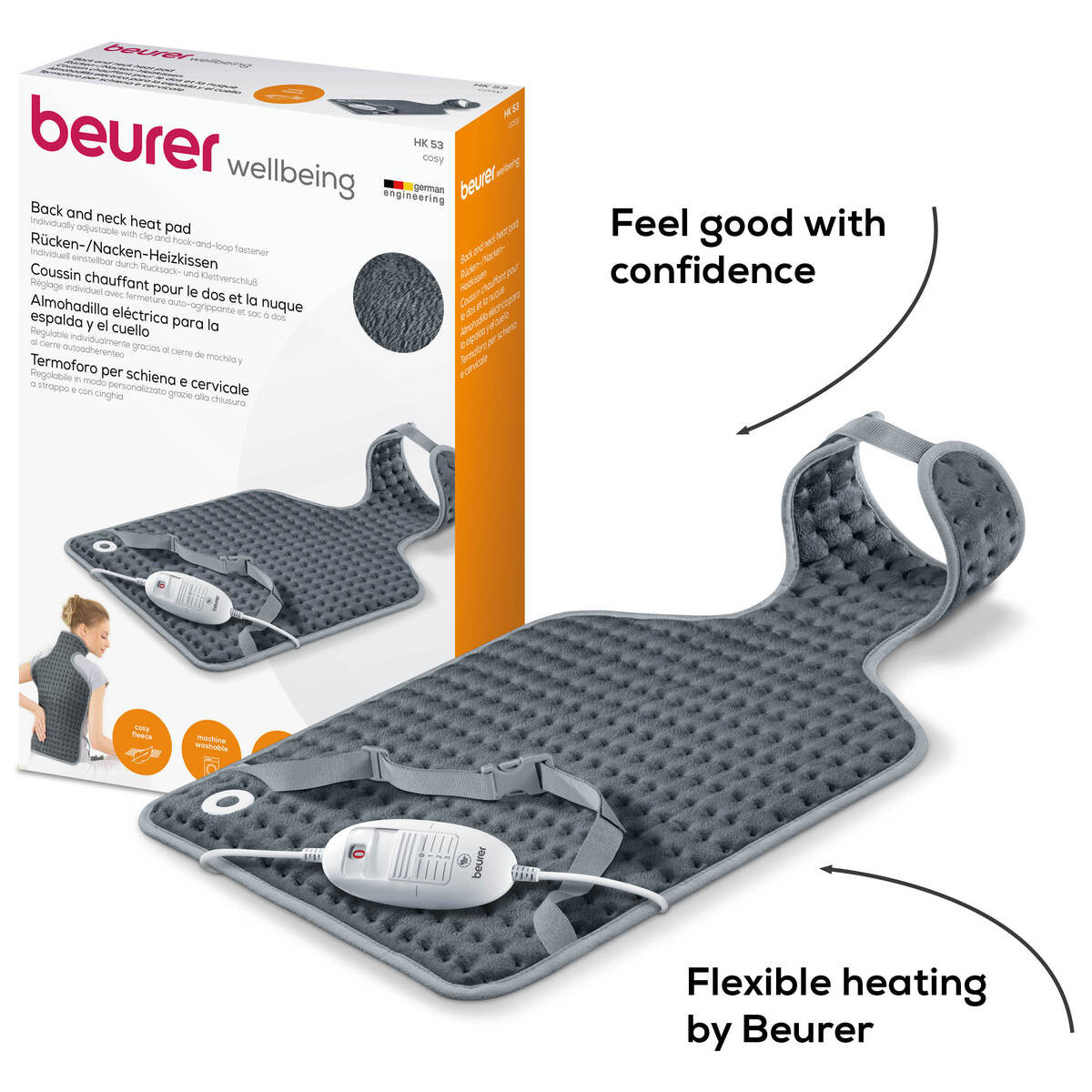 Beurer Back & Neck Heat Pad HK53