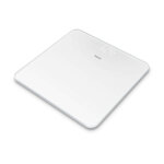 Beurer White Glass Bathroom Scale GS225