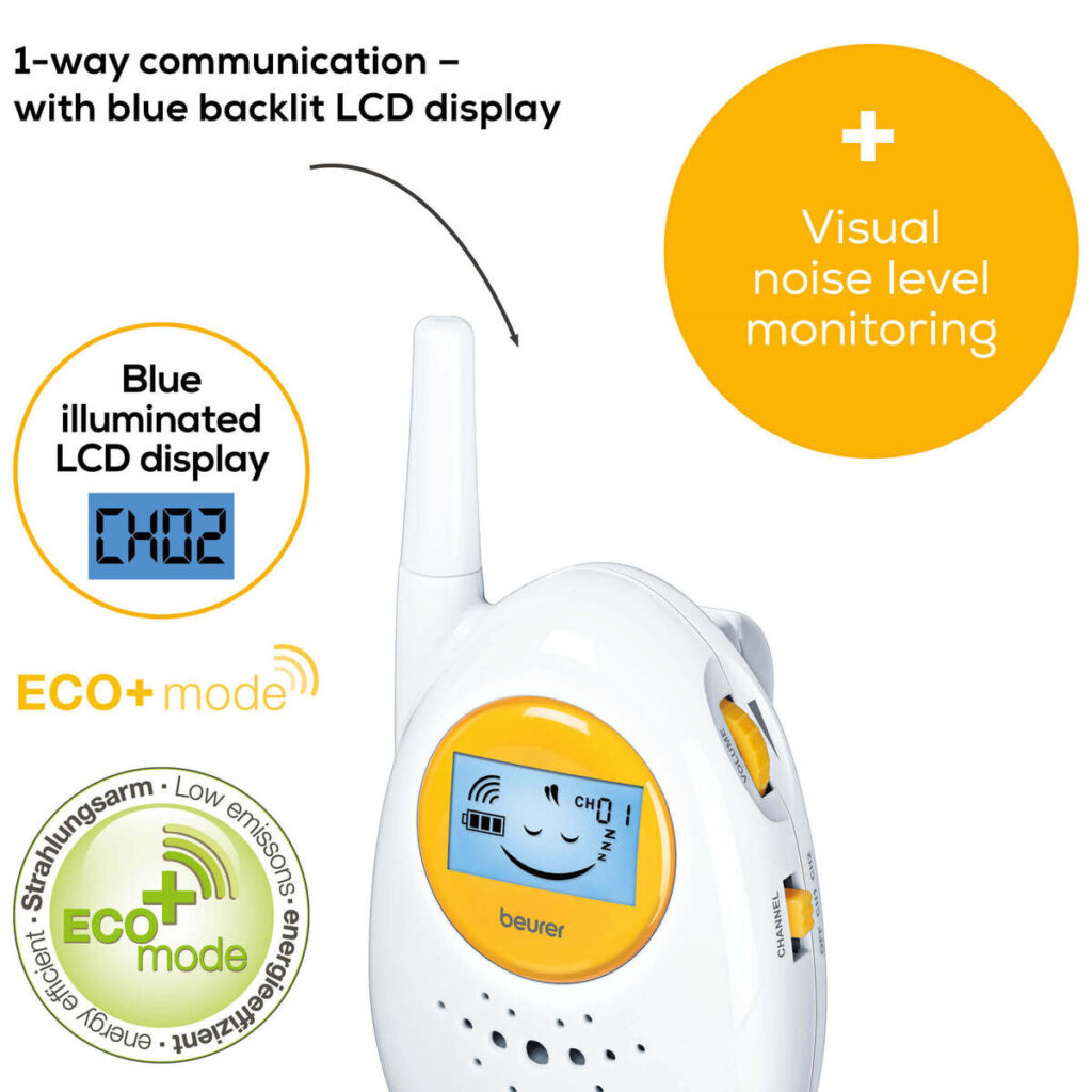 Beurer Analogue Sound Baby Monitor BY84