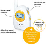 Beurer Analogue Sound Baby Monitor BY84