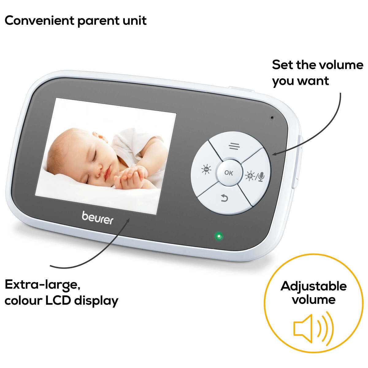 Beurer Video Baby Monitor BY110