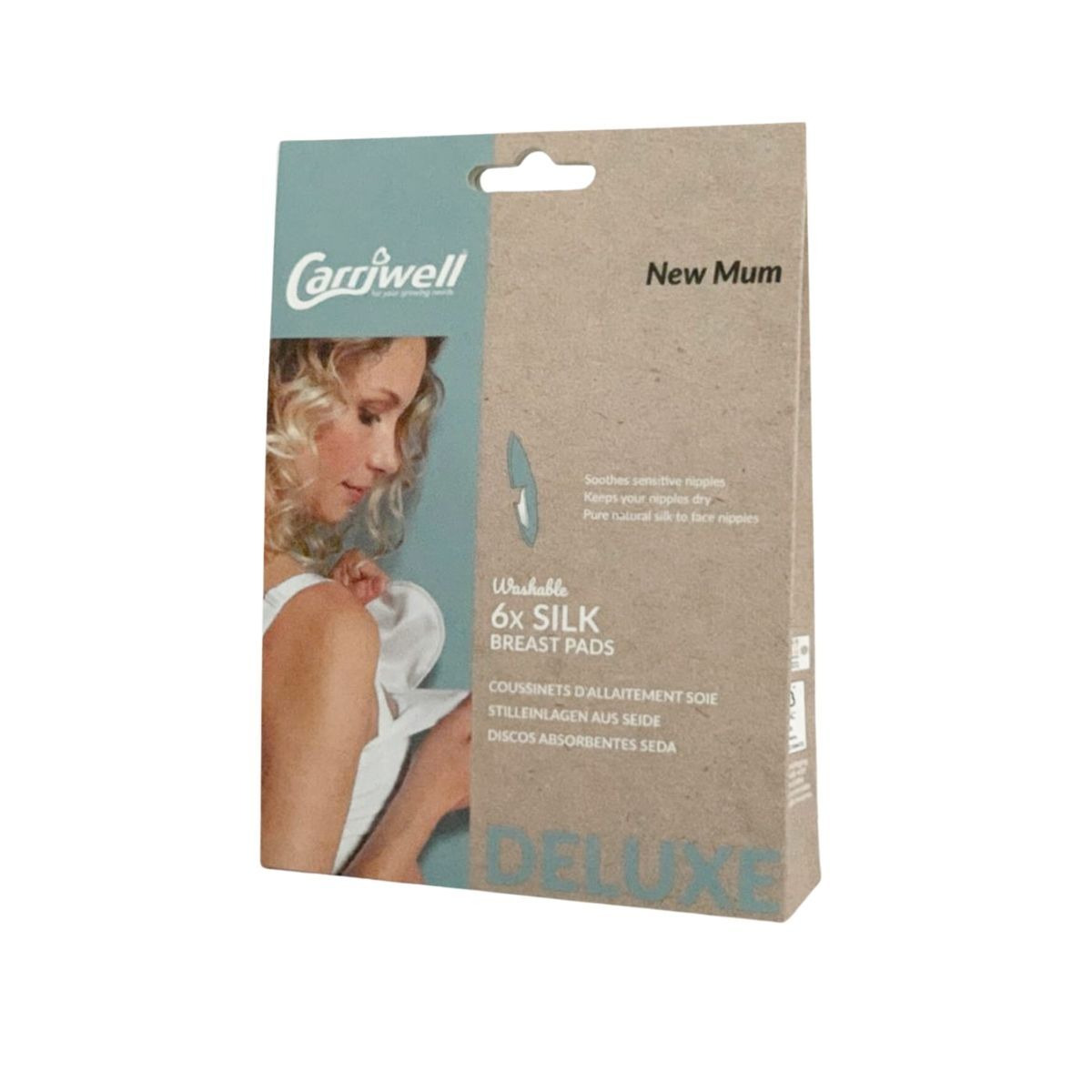Carriwell Silk Washable Breast Pads