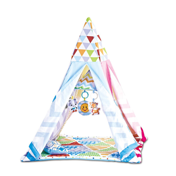 Snuggletime Grow-with-Me Teepee Activity Play Tent