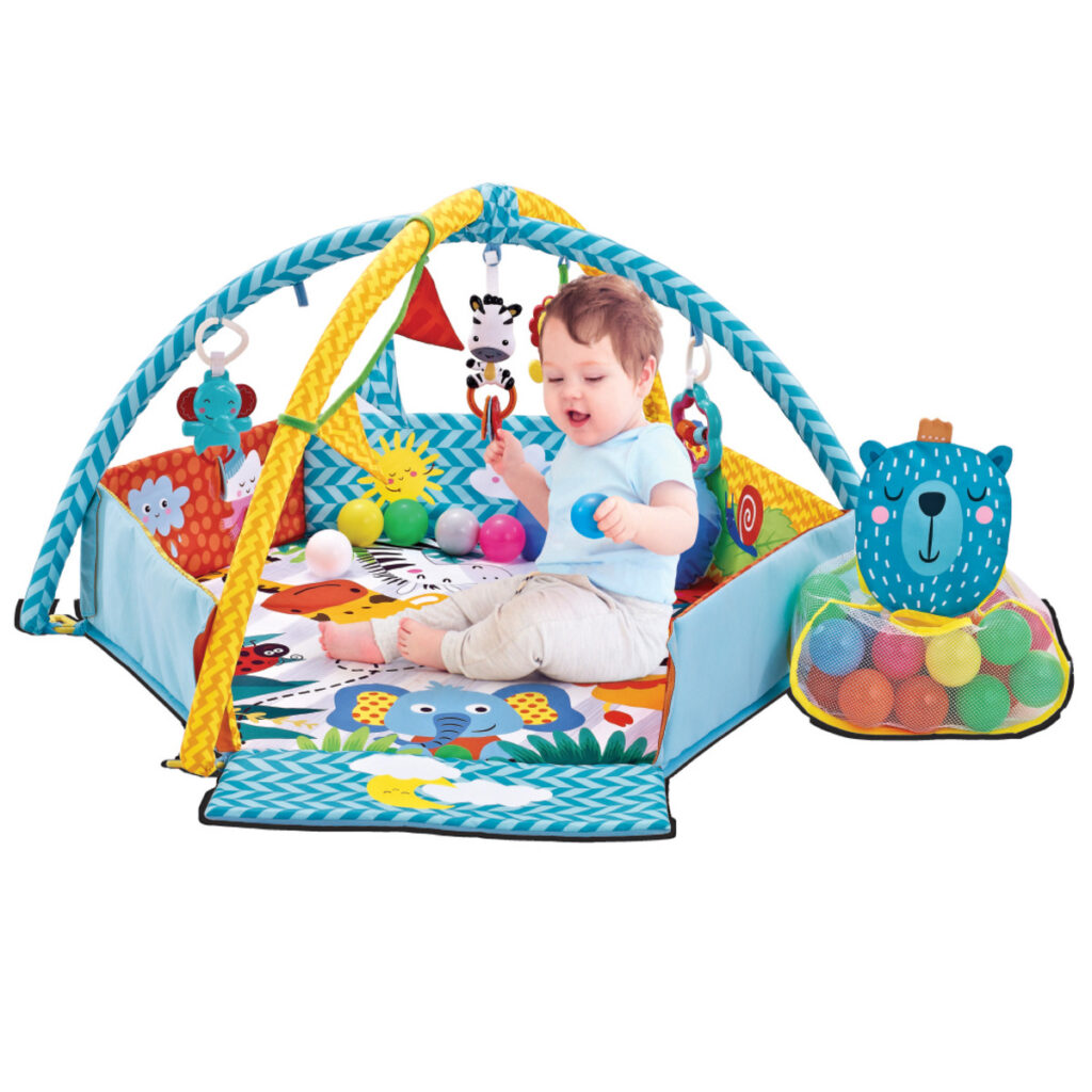 Snuggletime Activity Gym & Play Mat & Balls