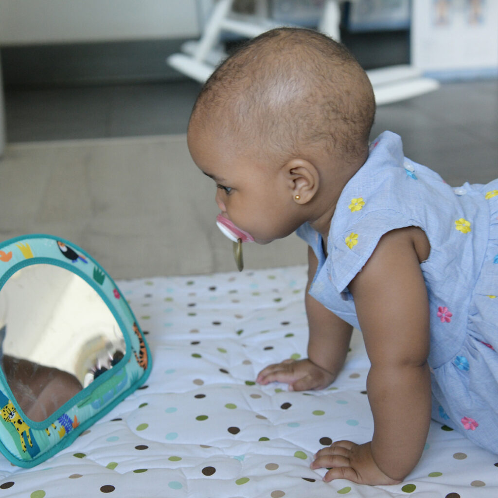 Snuggletime Tummy Time Floor Mirror