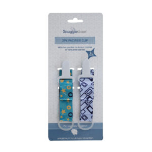 Snuggletime Pacifier Clip - 2 Pack