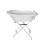 Snuggletime Cozy Bath Tub & Stand - Grey