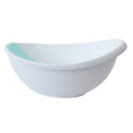 Snuggletime My First Bath Tub Oval Mini - White & Blue