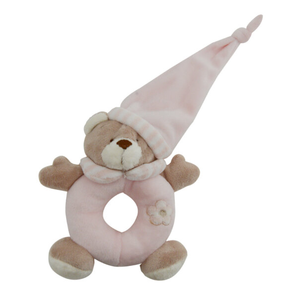 Snuggletime Classical Plush Bear Rattle