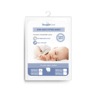 Snuggletime Stay Safe Microfibre Fitted Sheet