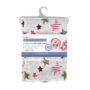 Snuggletime Cotton Muslin Blankets - Pink Star, Pink Star