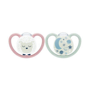 NUK Silicone Space Night Soother