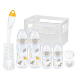 NUK First Choice+ 4 Bottle Crate Starter Set