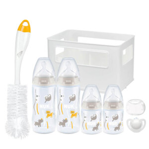 NUK First Choice+ 4 Bottle Crate Starter Set