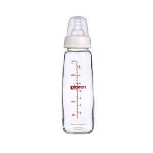 Pigeon Flexible Glass Bottle with Peristaltic Nipple