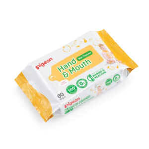 Pigeon Hand & Mouth Wipes 2-in-1