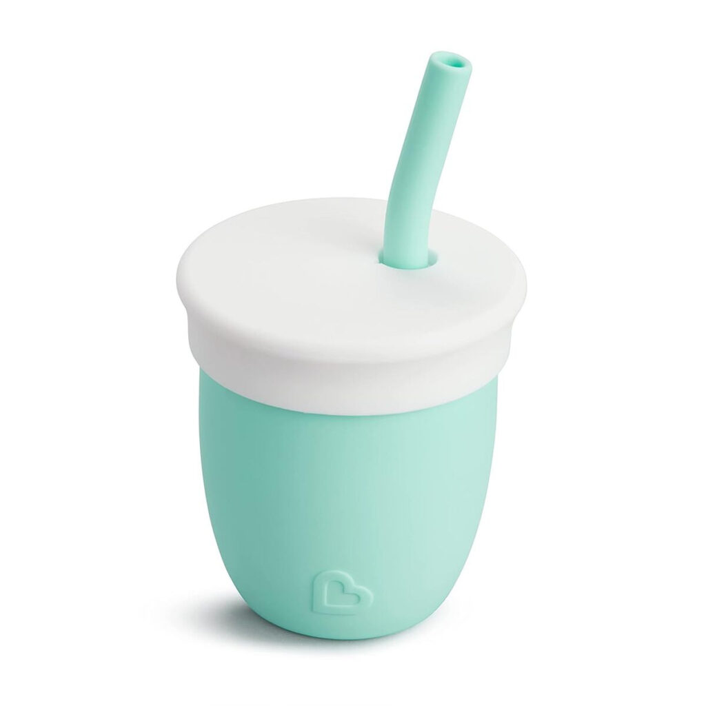 Munchkin It's Silicone! Trainer Cup with Straw