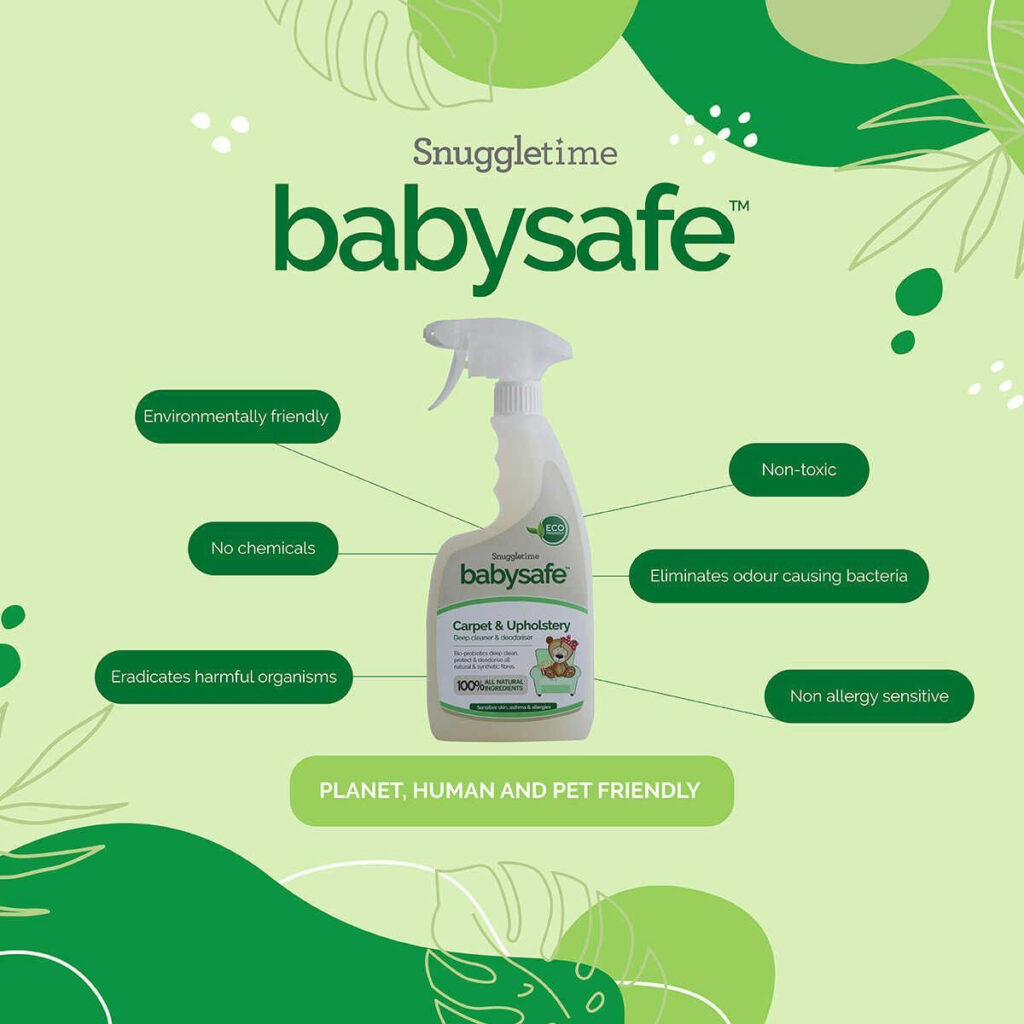 Snuggletime Baby Safe Carpet & Upholstery Probiotic Cleaner