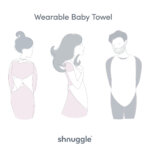 Shnuggle Bamboo Wearable Hooded Towel