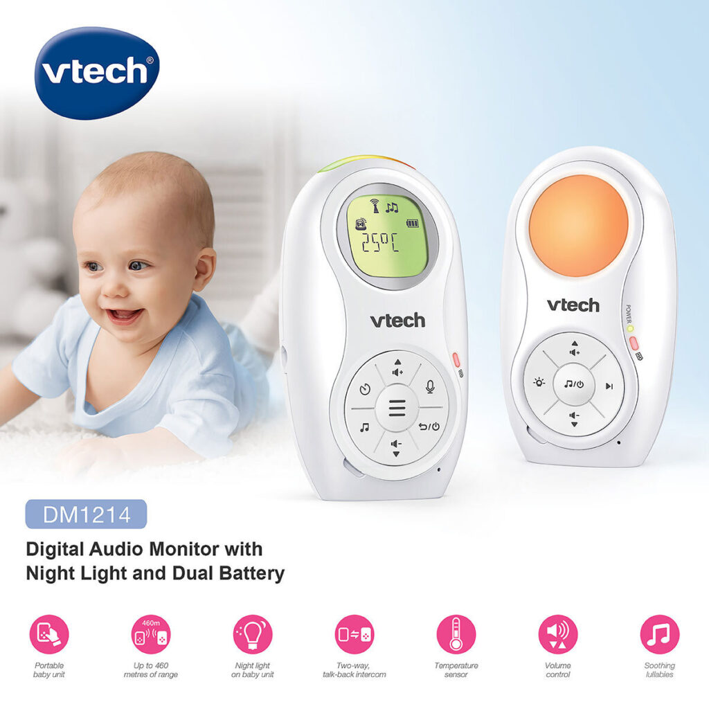 VTech DM1214 Dual Battery Digital Sound Monitor