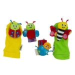 Lamaze Gardenbug Wrist Rattle Set