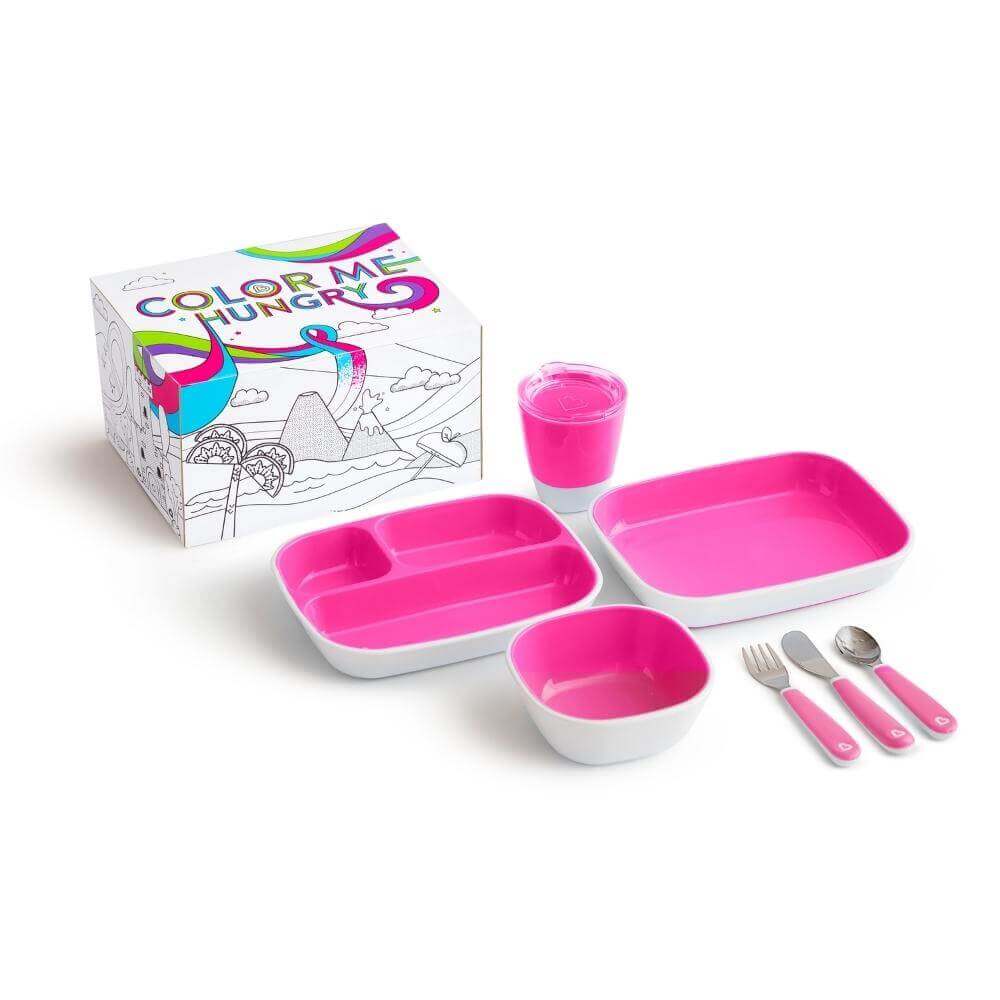 Munchkin Colour Me Hungry Splash Dining Set