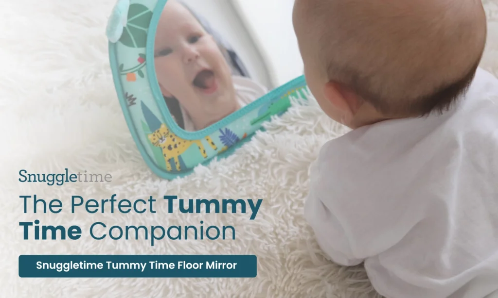 Snuggletime Tummy Time Floor Mirror 1