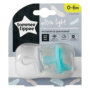 Tommee Tippee Ultra Light Silicone Soother - 0-6m