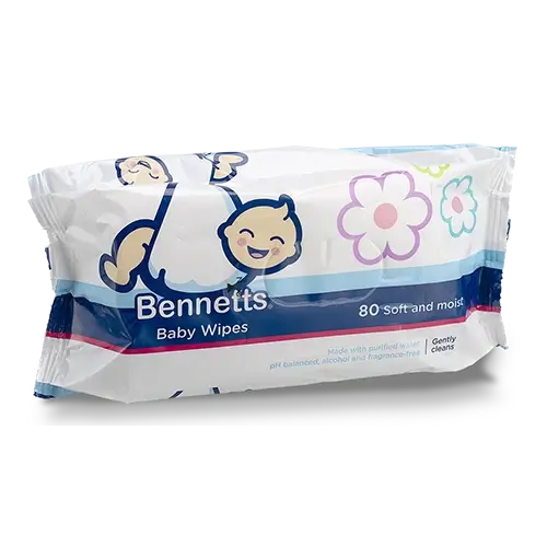 Bennetts Baby Wipes - 6 Pack