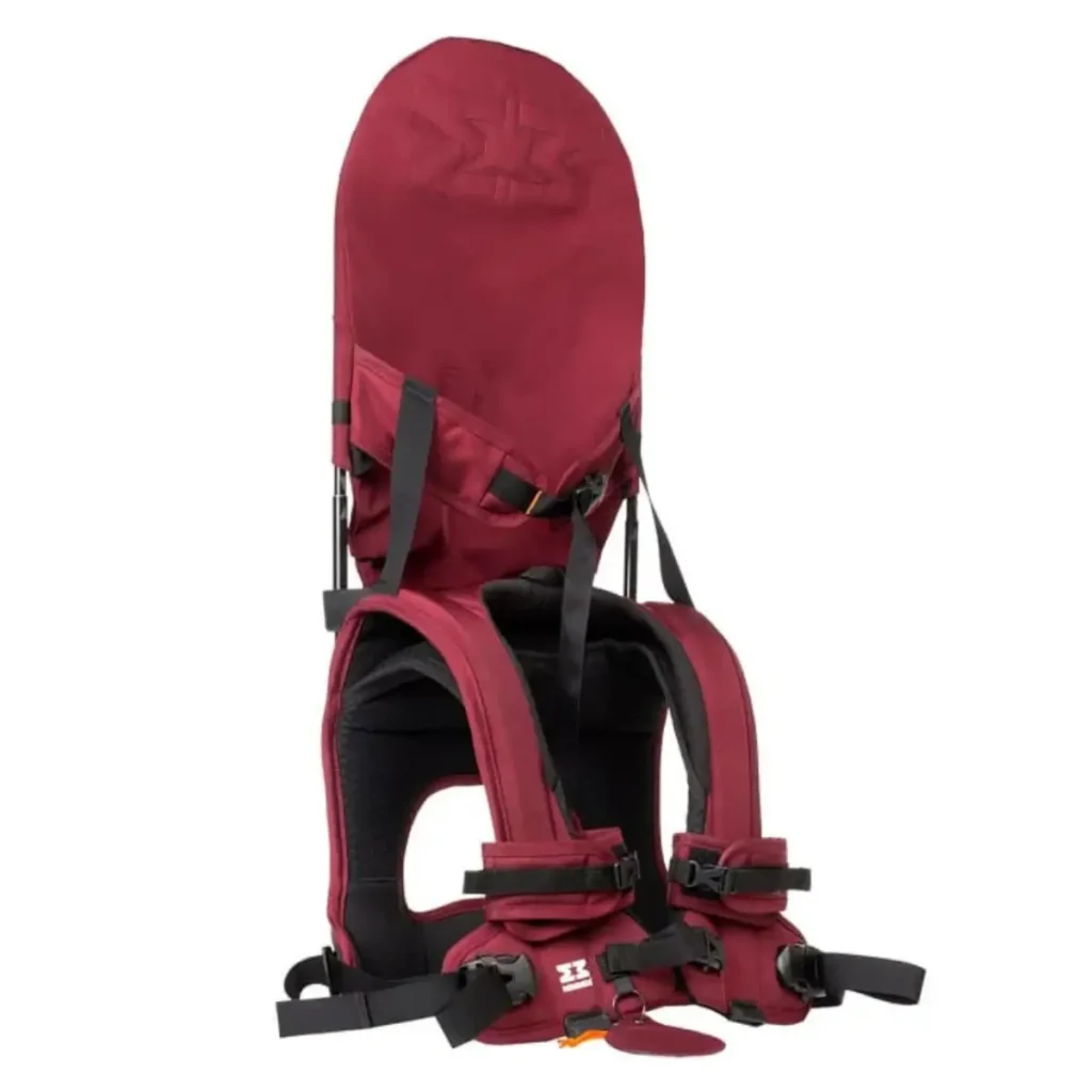 MiniMeis G4 Hands-Free Child Shoulder Carrier - Burgundy