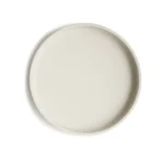 Mushie Stay-Put Silicone Suction Plate - Ivory