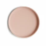 Mushie Stay-Put Silicone Suction Plate - Blush