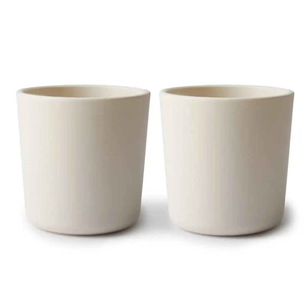 Mushie Plastic Cup - Ivory