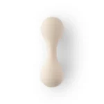 Mushie Silicone Baby Rattle - Sand