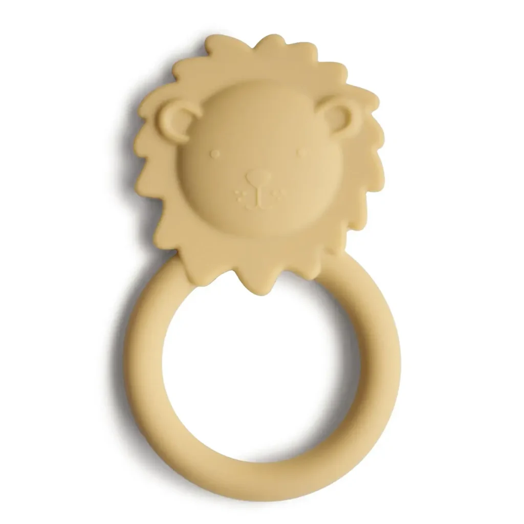 Mushie Silicone Lion Teether