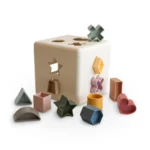 Mushie Shape Sorting Box