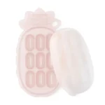 Haakaa Pineapple Silicone Nibble Tray - Blush