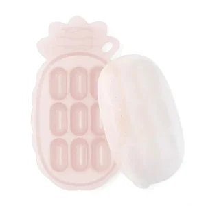 Haakaa Pineapple Silicone Nibble Tray - Blush