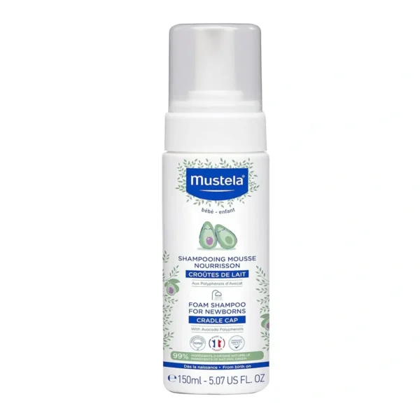 Mustela Cradle Cap Foam Shampoo 150ml