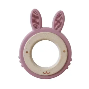 Back to Nature Rabbit Teether Ring