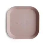 Mushie Dinnerwear Square Plate - Blush