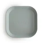 Mushie Dinnerwear Square Plate - Sage