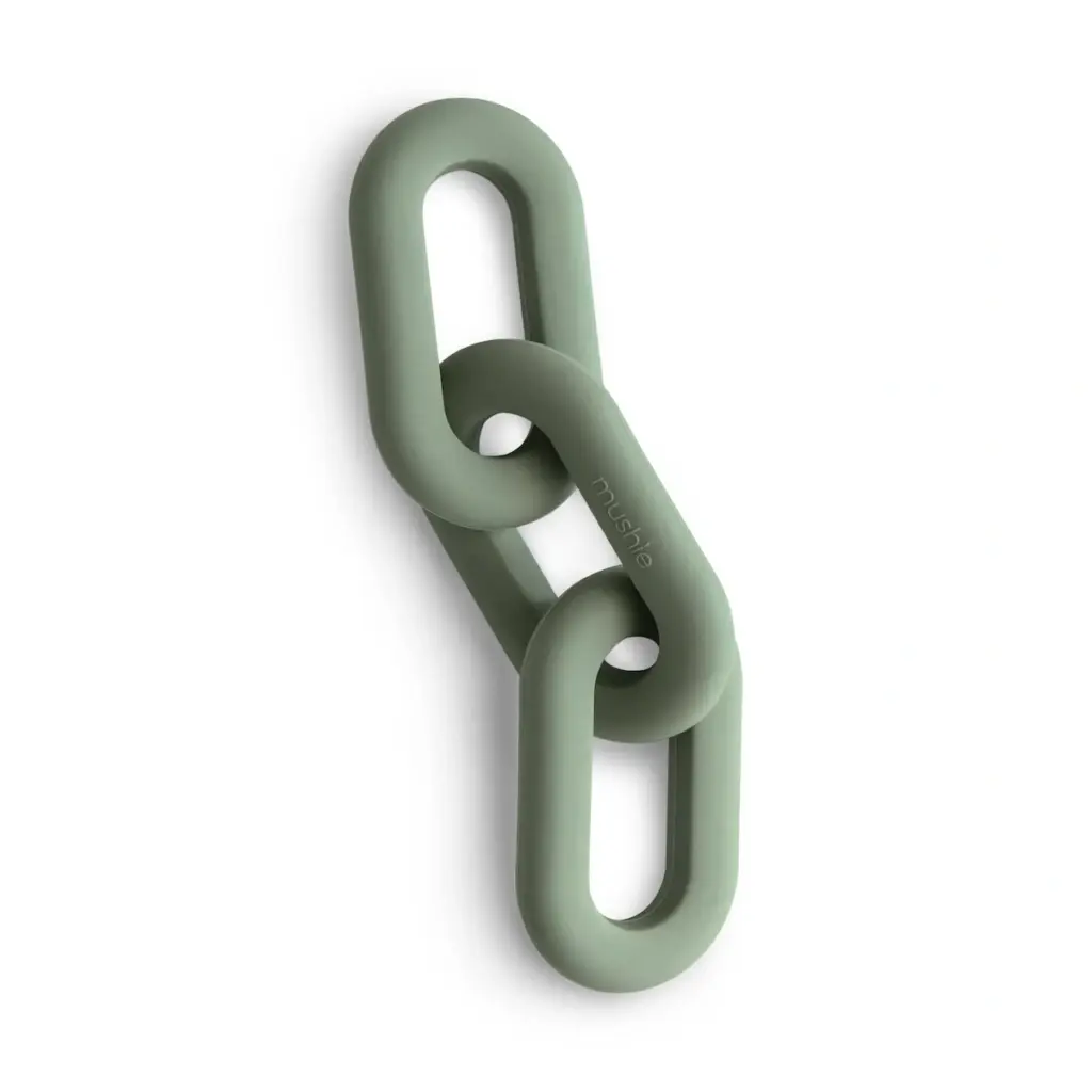 Mushie Links Teether - Dried Thyme