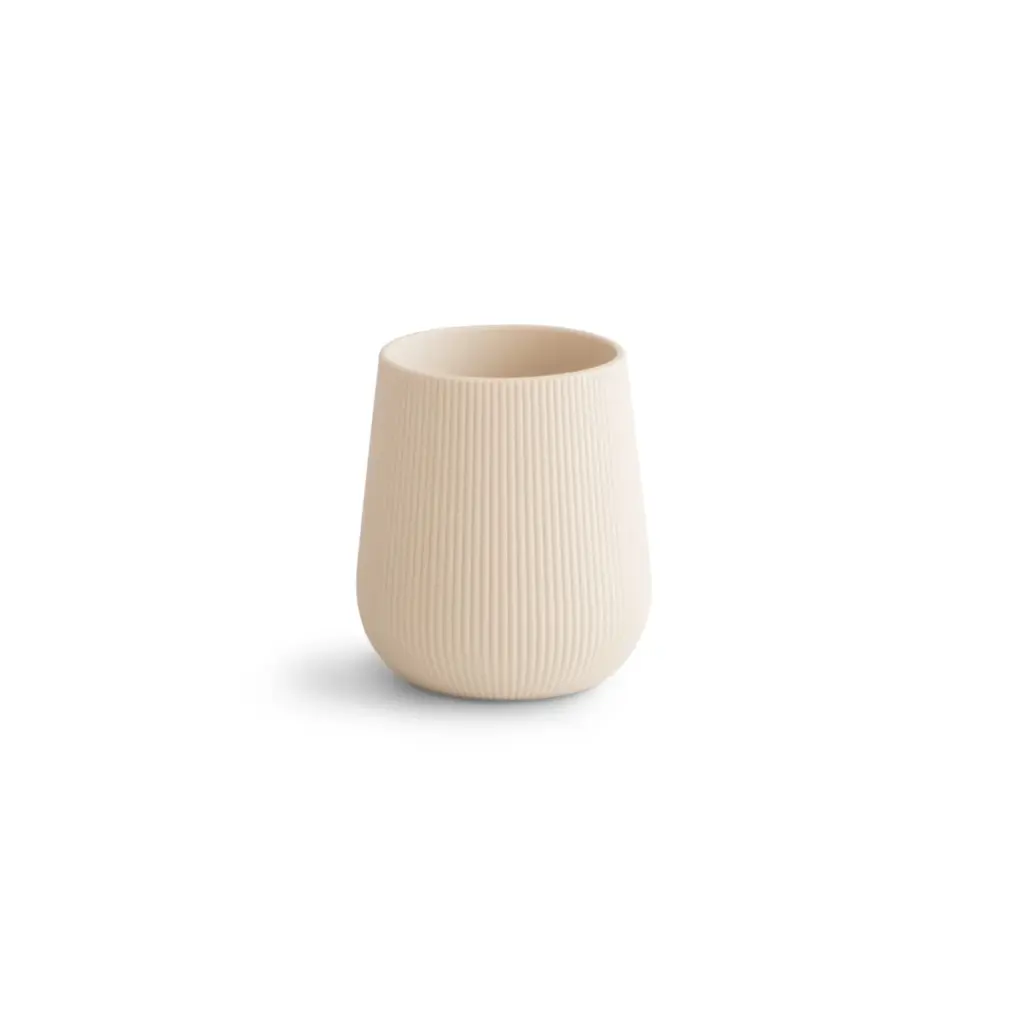 Mushie Silicone Starter Cup - Shifting Sand