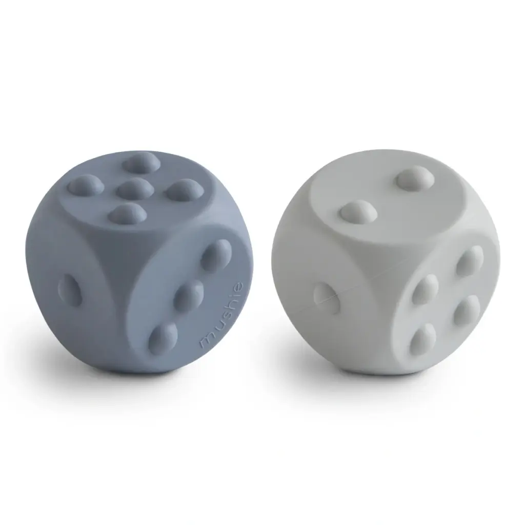 Mushie Dice Press Toy - Tradewinds & Stone