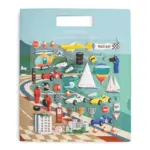 Mushie Reusable Sticker Set - Race Car